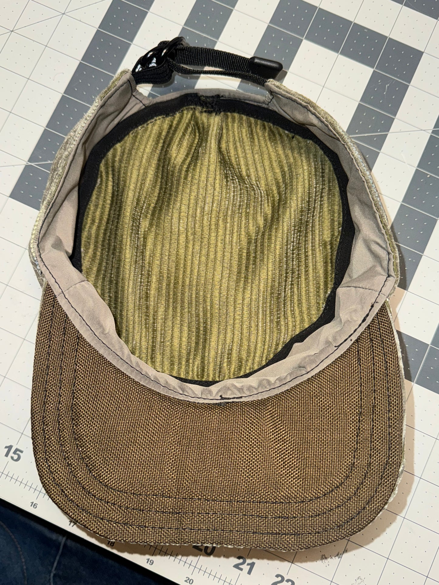 Dimmer Cap - Green Corduroy