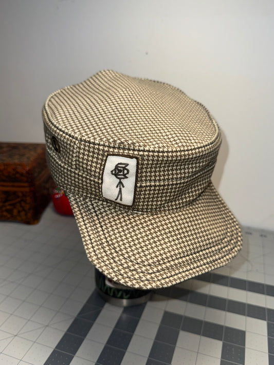 Dimmer Cap - Houndstooth