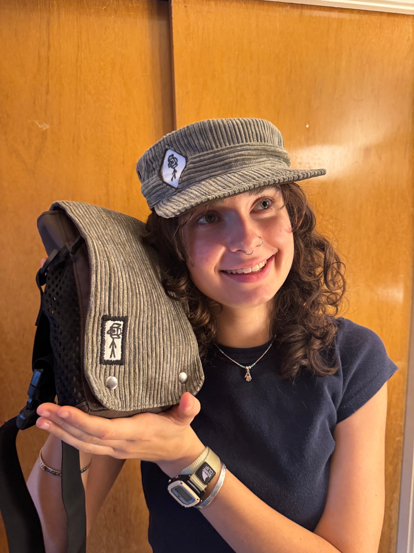 Dimmer Cap - Green Corduroy